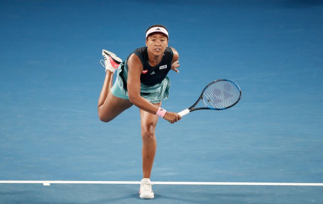 Naomi Osaka utegne v ponedeljek postati št. 1 svetovnega tenisa. FOTO: David Gray/AFP