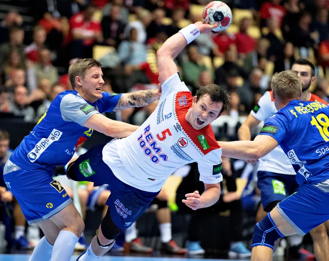 Sander Sagosen je bil po izboru novinarjev najboljši igralec leta 2018. FOTO: Reuters