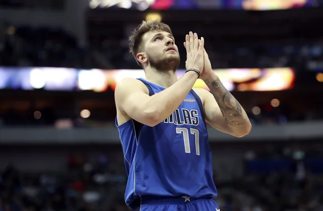 Košarkarski bogovi tokrat niso uslišali Luke Dončića. FOTO: USA Today