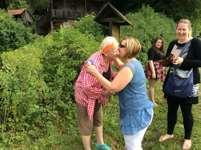 Srečanje sorodnikov je za Manjo pika na i pri njenem turističnem proizvodu. FOTO: osebni arhiv