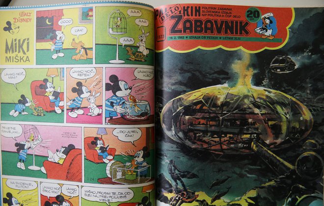 Zabavnik  smo v slovenščini lahko brali od leta 1973 do 1989.<br />
Foto Jože Suhadolnik