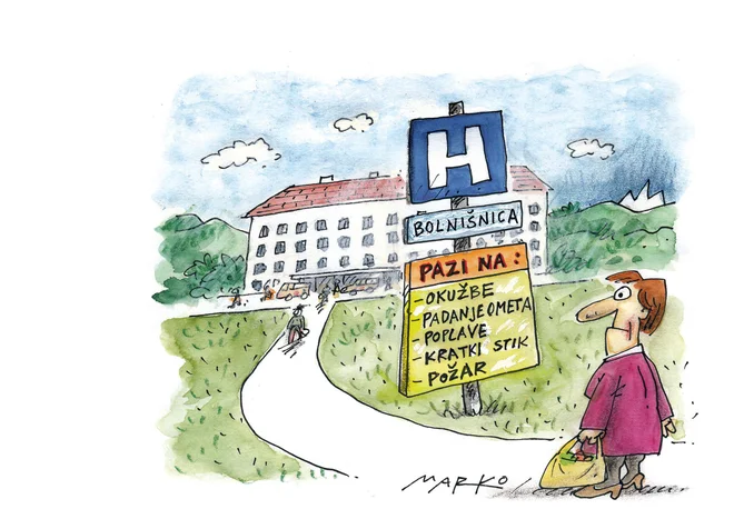 Karikatura: Marko Kočevar