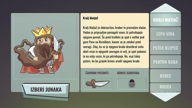 Kralj Matjaž, eden od devetih poočnikov pri reševanju kviza. Arhiv Surs