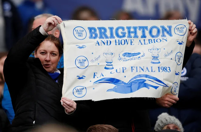 Z rojstno letnico 1901 Brighton & Hove Albion sodi med mlajše angleške klube. FOTO: Reuters