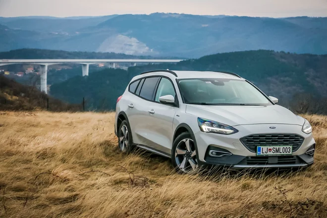 Ford focus v izvedbi active. FOTO: Ford