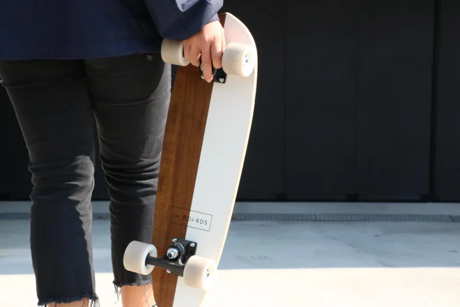 Longboarde je najprej izdeloval za prijatelje, znance in njihove prijatelje. FOTO: osebni arhiv