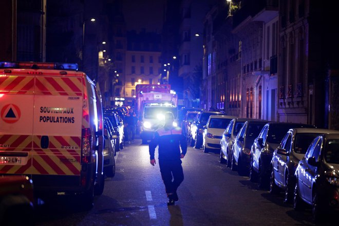 Za zdaj ni znano, kaj je privedlo do požara. FOTO: Geoffroy Van Der Hasselt/AFP