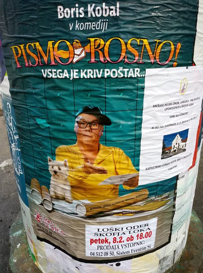 V Škofji Loki bodo s plagiatorjem proslavili kulturni praznik. FOTO: Vojko Urbančič/Delo