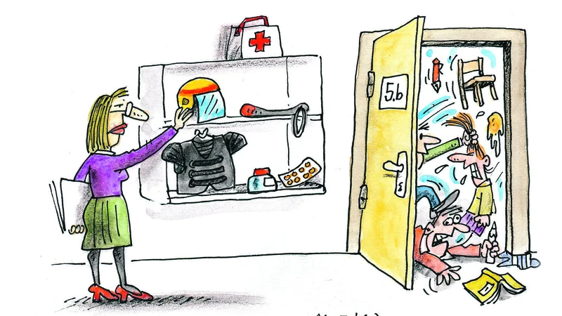 Fotografija: Karikatura: Marko Kočevar
