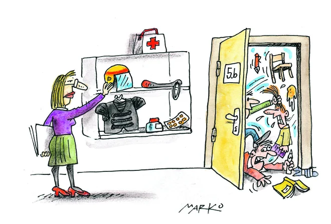 Karikatura: Marko Kočevar 