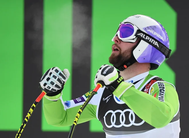 Martin Čater je bil na nekaterih delih proge med najhitrejšimi. FOTO: AFP