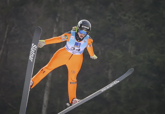 Nika Križnar je imela po prvi seriji deveto izhodišče. FOTO: Jože Suhadolnik/Delo