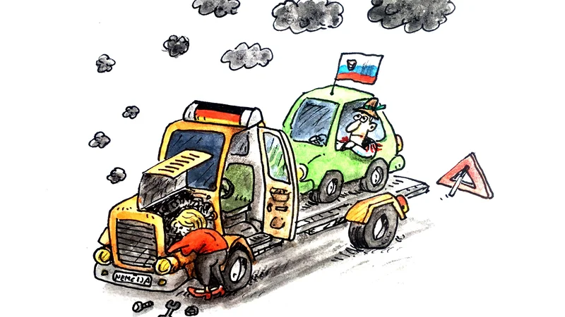 Fotografija: Karikatura: Marko Kočevar