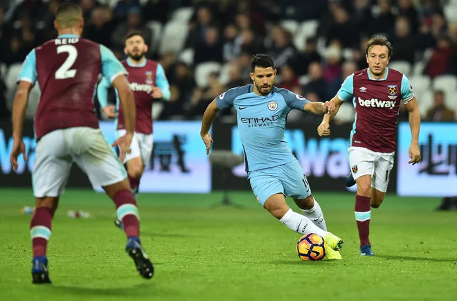 Sergio Agüero je s 172 cm najnižji izraziti strelec. FOTO: AFP