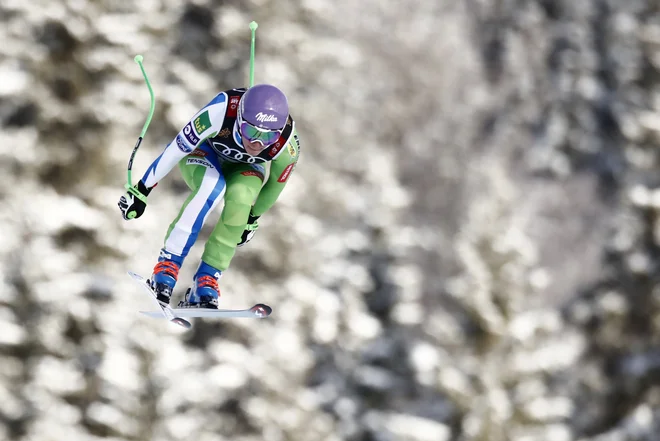 Ilka Štuhec ni delala napak. FOTO: Leonhard Föger/Reuters
