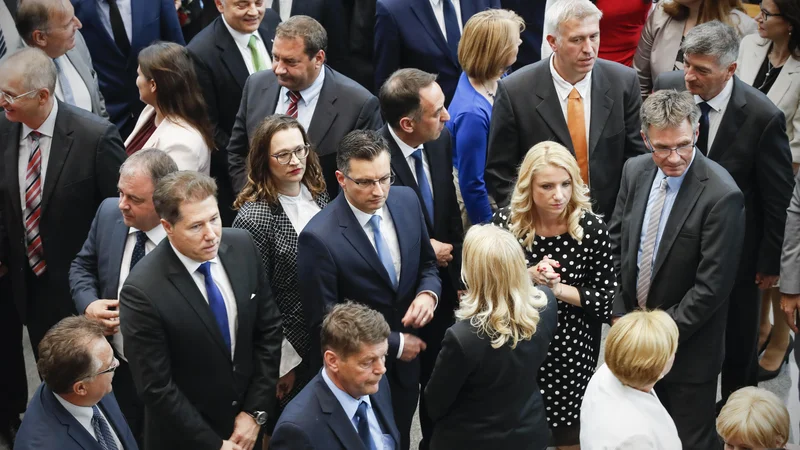 Fotografija: Tako iz ustavne obtožbe kot iz afere Prešiček je Šarec izšel kot izrazit zmagovalec, menijo analitiki. FOTO: Uroš Hočevar/Delo