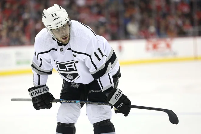 Anže Kopitar je štiri minute presedel na kazenski klopi. FOTO: Patrick Smith/AFP