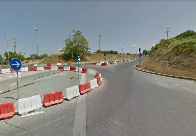 Krožišče pri izolski bolnišnici FOTO: Mestna občina Koper