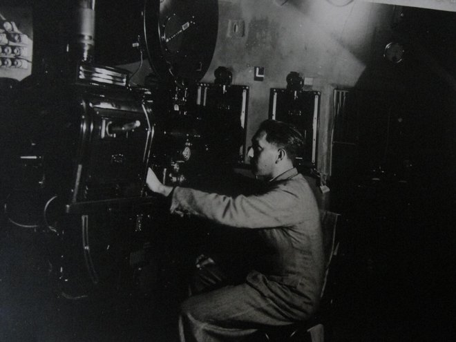 Fric Rezar je bil kinooperater v Metropolu pred drugo svetovno vojno. FOTO: osebna zbirka Bogomirja Rezarja