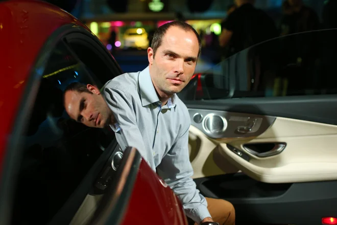 Robert Lešnik, vodja zunanjega oblikovanja pri znamki Mercedes-Benz<br />
Foto Uroš Hočevar