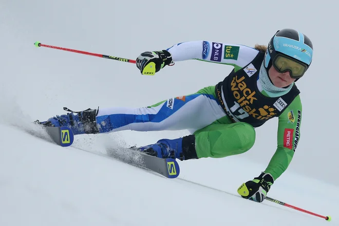 Meta Hrovat, veleslalom za Zlato lisico Maribor. Foto Tomi Lombar