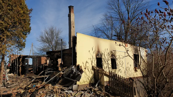 Požar v Benediktu so pogasili gasilci prostovoljnega gasilskega društva. FOTO: PGD Benedikt