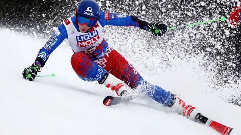 Fotografija: Petra Vlhova je dočakala zmago na SP. FOTO: AFP