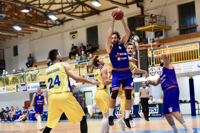 Hopsi bi še tretjič premagali Domžalčane. FOTO: Helios Suns