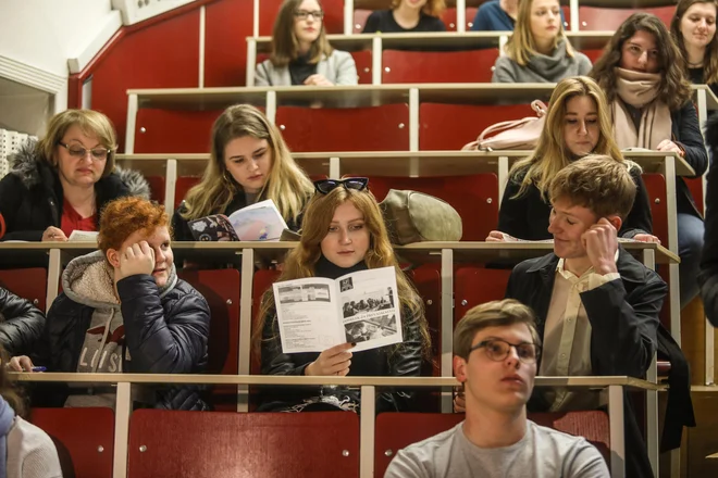 Informativni dan na Filozofski fakulteti. FOTO: Voranc Vogel/Delo