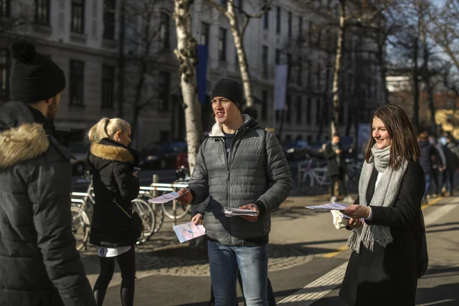 Informativni dan na Filozofski fakulteti. FOTO: Voranc Vogel/Delo