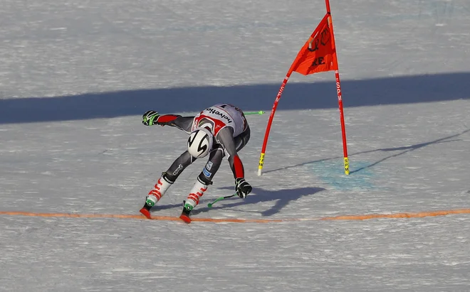 Ker na Norveškem skozi vse leto smučajo na soljeni podlagi, je bila to Kristoffersenova prednost. FOTO: Leonhard Föger/Reuters