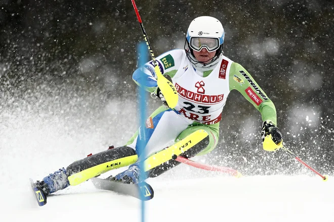 Maruša Ferkje bila navkljub povprečnemu smučanju s 27. mestom najboljša meed štirimi našimi tekmovalkami. FOTO: Reuters.