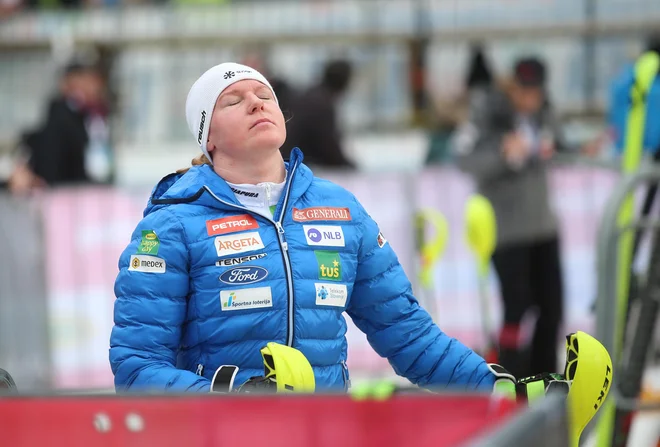 Marušo Ferk 27. mesto ni kaj prida navdušilo. FOTO: Tadej Regent/Delo
