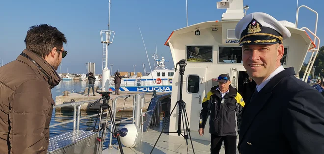 Prvo besedo v Upravi za pomorstvo ima Jadran Klinec. Foto Boris Šuligoj