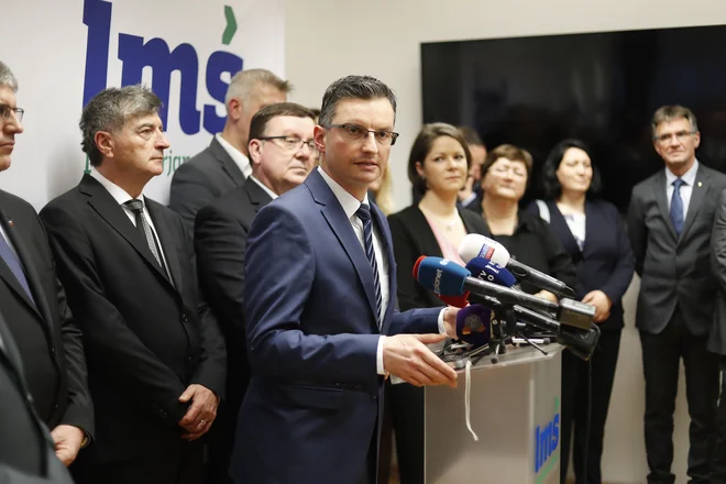LMŠ bi glede na projekcijo evropskega parlamenta dobila tri evroposlance. FOTO: Leon Vidic/Delo