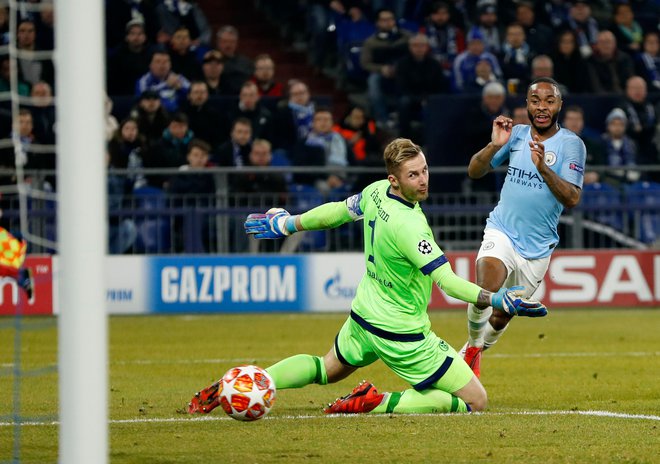 Raheem Sterling je pristreljal zmago Manchester Cityju. FOTO: AFP
