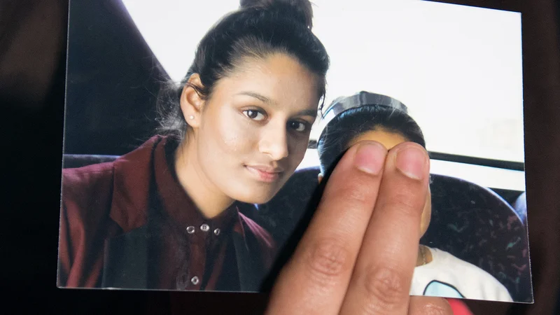 Fotografija: Shamima Begum čaka na odločitev britanske vlade. FOTO: Reuters