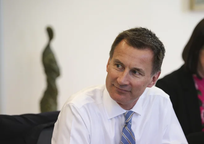 Britanski zunanji minister Jeremy Hunt se je v Sloveniji ustavil med širšo evropsko turnejo. FOTO: Jože Suhadolnik