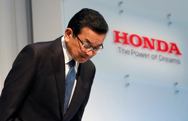 Takahiro Hachigo, glavni izvršni direktor Honde Foto Reuters
