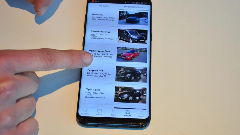 Fotografija: Zamisel za avtomobilsko inačico sistema airbnb, ki naj bi to pomlad začel delovati pri nas, se imenuje Giro Car Sharing. Foto Gašper Boncelj