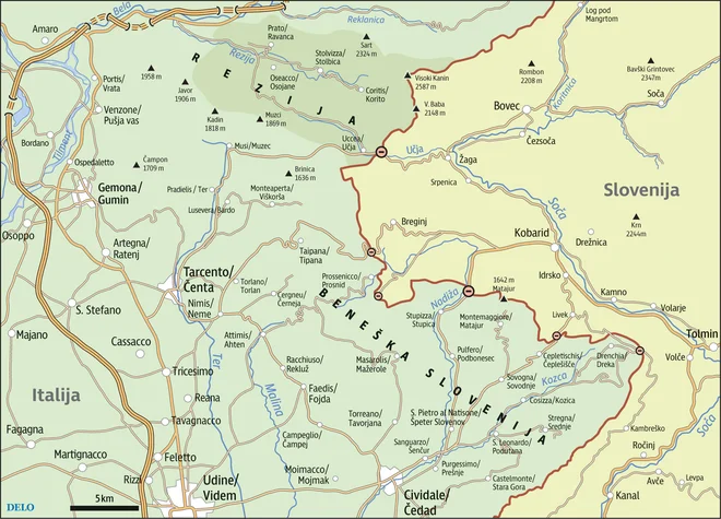 Izumirajoča območja. Foto Infografika Delo