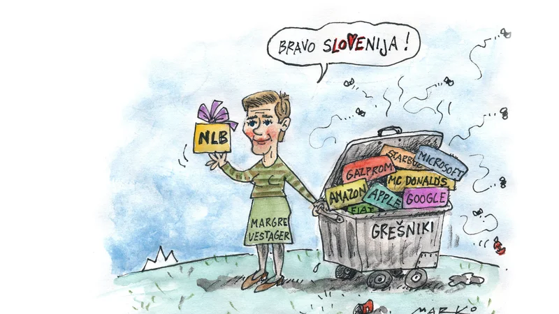 Fotografija: Karikatura: Marko Kočevar