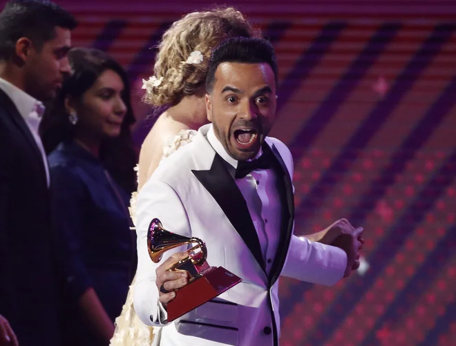 Luis Fonsi je za pesem prejel številne nagrade. FOTO: Mario Anzuoni/Reuters