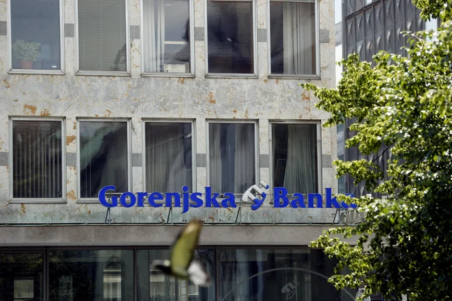 Gorenjska banka FOTO: Uroš Hočevar/Delo