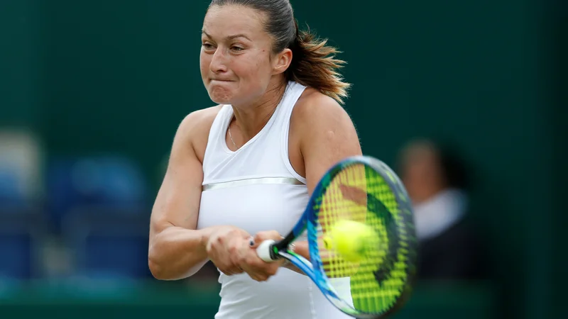 Fotografija: Dalila Jakupović je tekmici dovolila preveč priložnosti za brejk. FOTO: Ed Sykes/Reuters