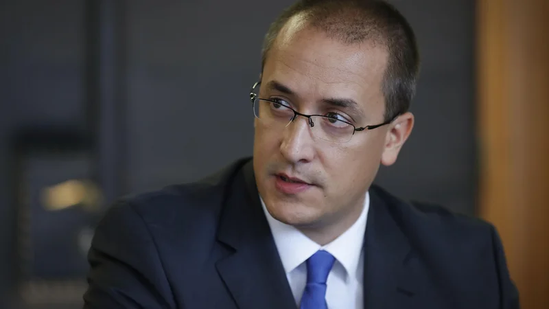 Fotografija: Premier Marjan Šarec o Lebnu na dan, ko je sprejel njegov odstop: »Prvi je začel premikati zadeve.« FOTO: Leon Vidic/Delo