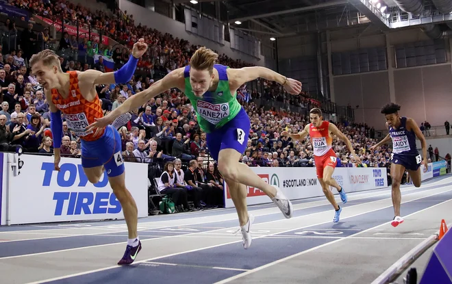 Luka Janežič je žal spet ostal brez odličja, FOTO: Reuters