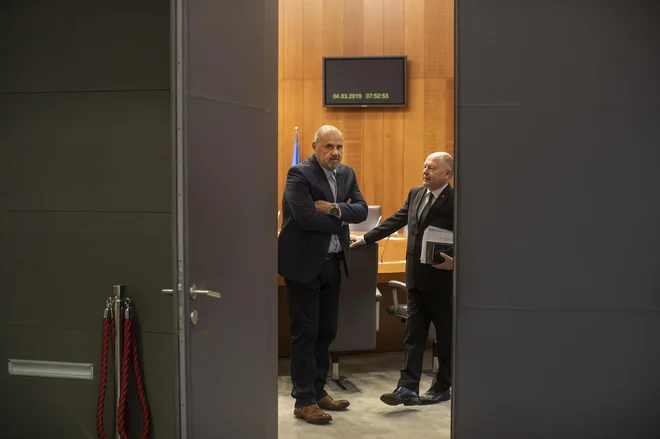 Člane parlamentarnega odbora za kulturo je med drugim zanimalo, kako bo Poznič uredil razmere na samem ministrstvu. FOTO: Voranc Vogel/Delo