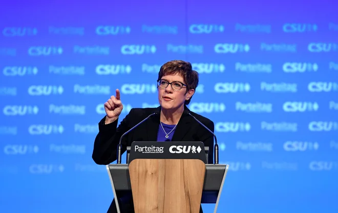 Annegret Kramp-Karrenbauer ima velike možnosti tudi za vstop v kanclersko palačo.&nbsp;Foto: Andreas Gebert/Reuters