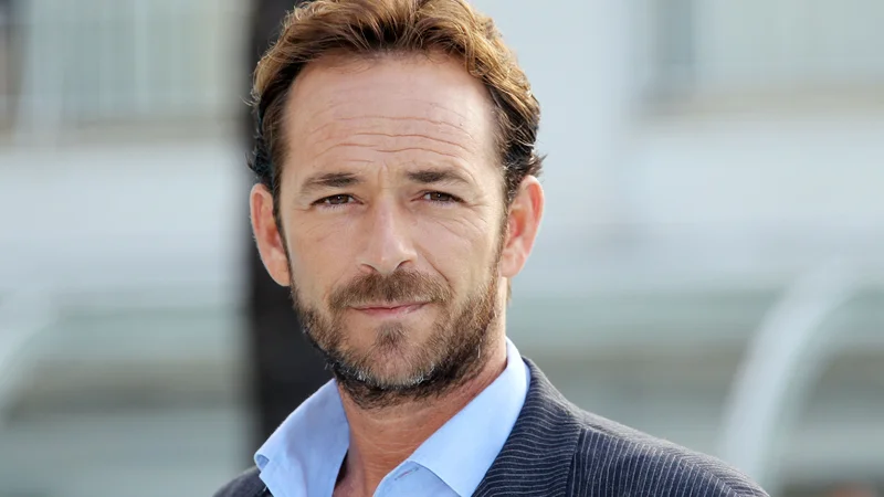 Fotografija: Luke Perry je umrl v 53. letu starosti. FOTO: Valery Hache/Afp